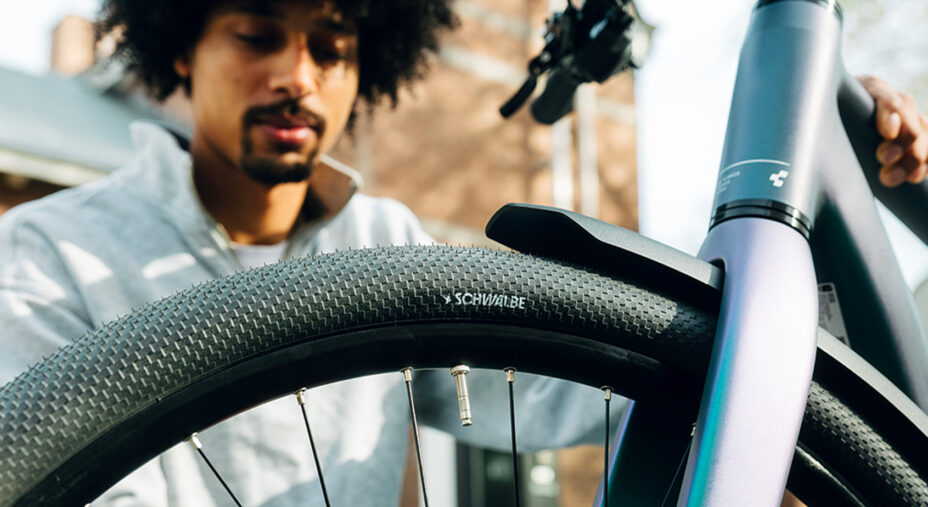 Schwalbe Kojak è uno pneumatico adatto alle alte velocità per le biciclette da città