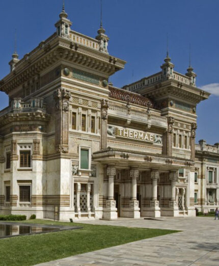 Salsomaggiore Terme è il naturale approdo del percorso, il suo centro nevralgico, accogliente per recuperare le energie