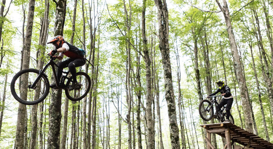 Il bike park sul Monte Amiata, oltre a ospitare diversi eventi è visitato da tantissimi appassionati delle evoluzioni su due ruote