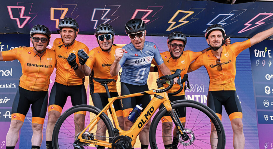 Anche per il team Continental un leader dal passato glorioso: la maglia rosa Damiano Cunego