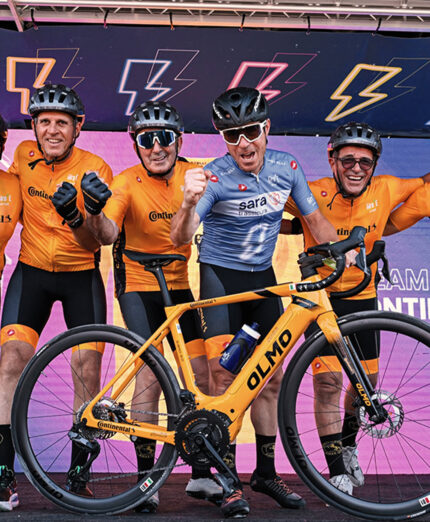 Anche per il team Continental un leader dal passato glorioso: la maglia rosa Damiano Cunego