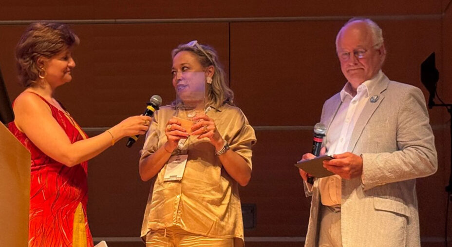 Al centro l'Assessora alla Pianificazione Urbana del Comune di Rimini Valentina Ridolfi