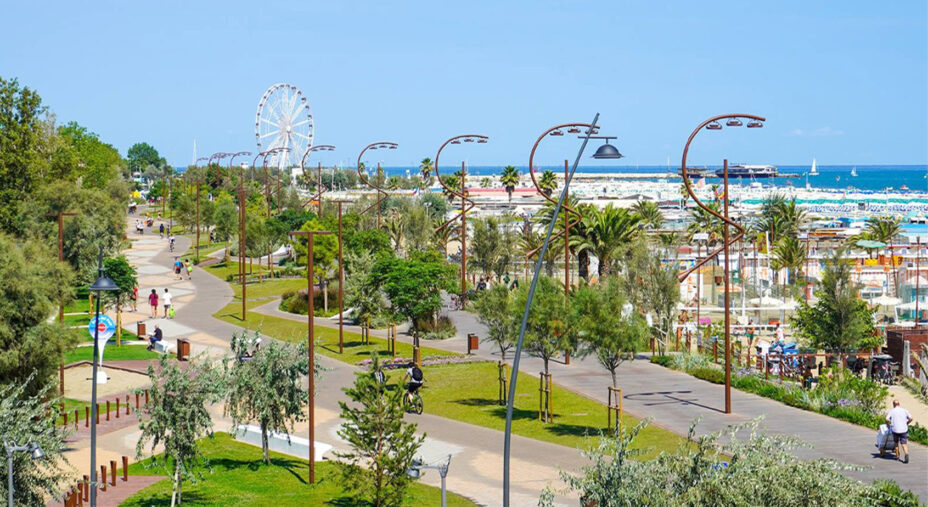 Rimini premiata a Velo-city: il Parco del Mare conquista l’ECF Award