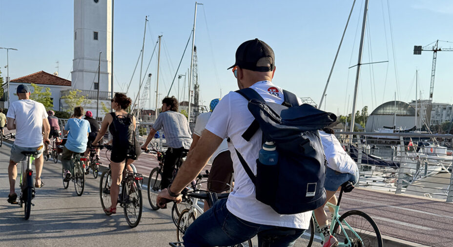 Durante la Bike Parade, il Parco del Mare ha accolto centinaia di ciclisti provenienti anche dall'estero