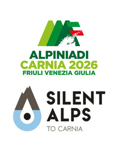 Il logo delle Alpiniadi Estive, ospitate in Carnia dal 2 al 5 luglio ad Arta Terme, Paluzza e Tolmezzo
