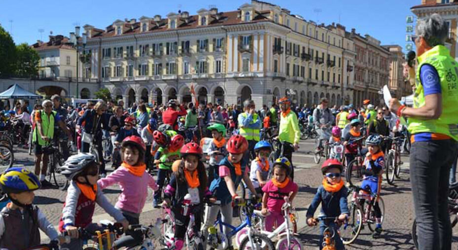 L'esperienza Fiab di Bimbinbici ha fatto sì che a Udine il progetto si allargasse coinvolgendo le scuole