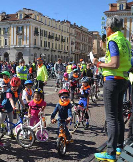 L'esperienza Fiab di Bimbinbici ha fatto sì che a Udine il progetto si allargasse coinvolgendo le scuole