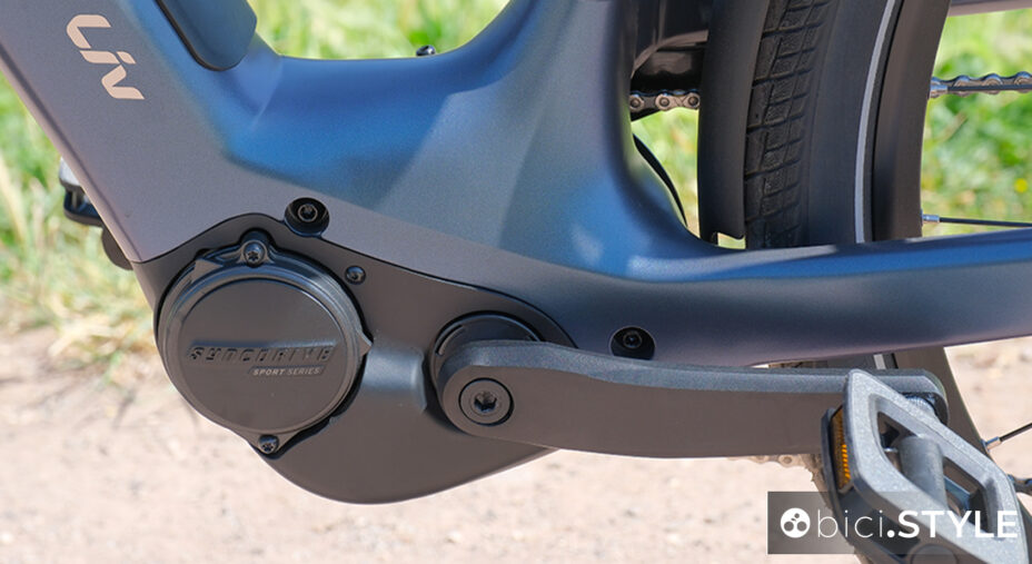 L'assistenza è assicurata dal motore SyncDrive Sport 2 che fornisce potenza fluida e affidabile