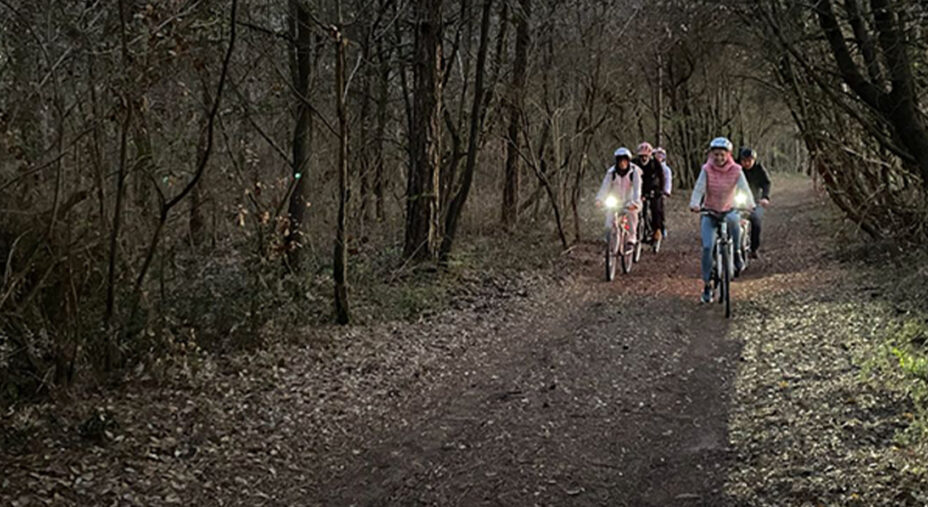Bikeezy, Bibione, Riding in the Dark