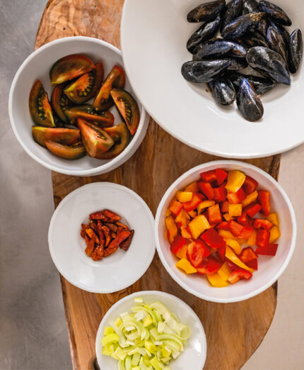 Le verdure giuste fanno sì che un piatto sia leggero, gustoso da mangiare ed equilibrato (foto Ristorante Eden)