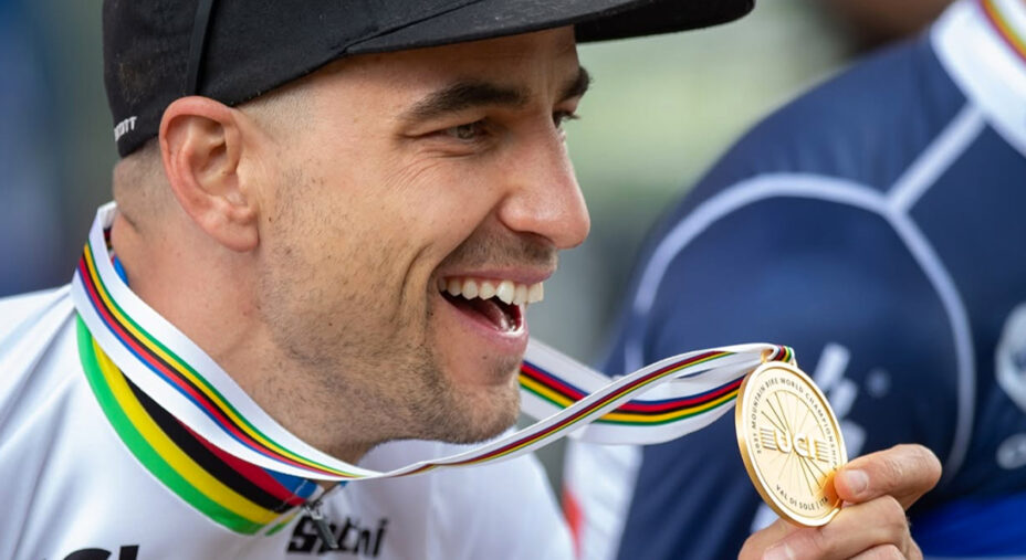 I mondiali del 2021 vennero vinti da Nino Schurter, il più grande di tutti i tempi (foto Val di Sole Bikeland)
