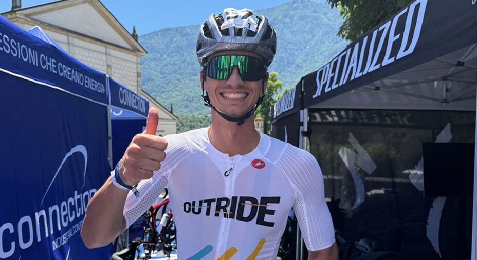 Filippo Guarnieri, uomo Specialized, ja corso con Fabio Aru e Daniel Oss