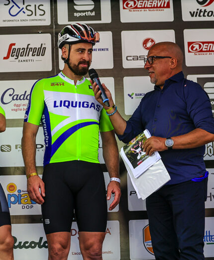 Questa volta Sagan ha portato un team tutto slovacco (immagine 24h Feltre)