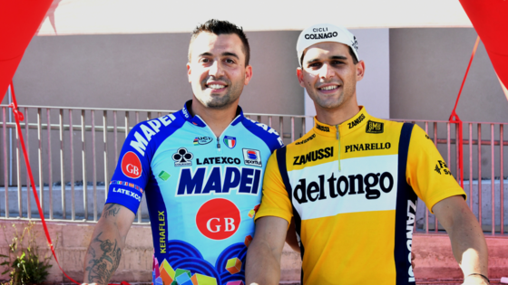 Gianmarco e Matteo Ballerini, Mapei, Colnago, La Franco Ballerini (foto Angolo del Pirata)