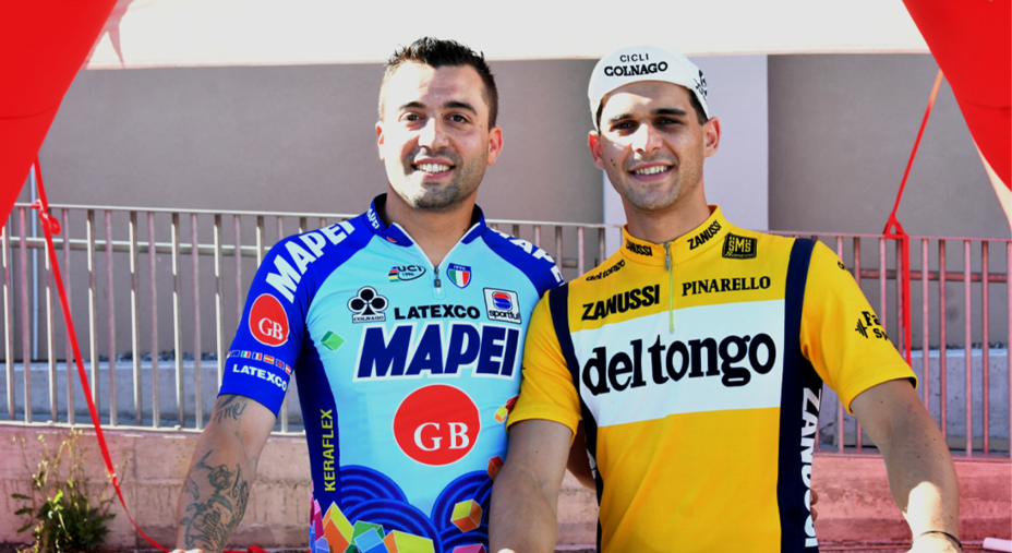 Gianmarco e Matteo Ballerini, Mapei, Colnago, La Franco Ballerini (foto Angolo del Pirata)