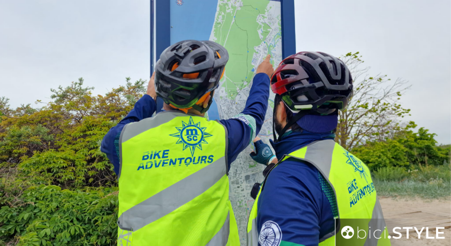 MSC Bike Adventours, MSC Crociere, tour, bici, e-bike
