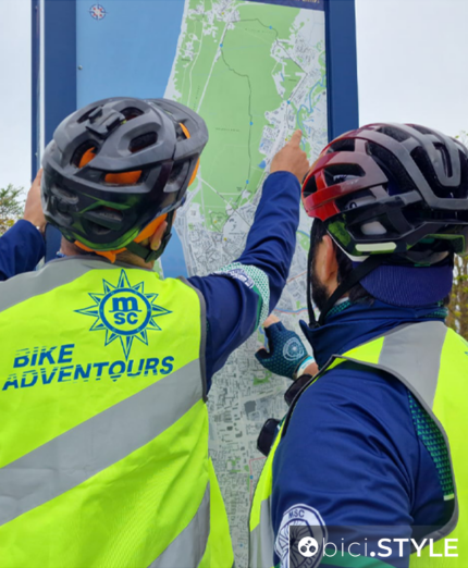 MSC Bike Adventours, MSC Crociere, tour, bici, e-bike