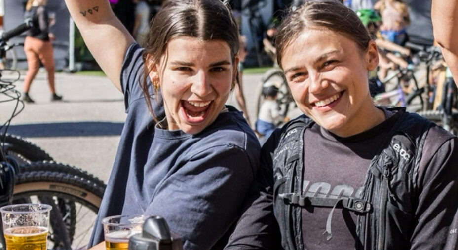 Grande riscontro da parte del pubblico femminile, per cui vengono organizzati anche eventi su misura (foto Paganella Bike Park)
