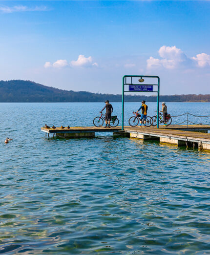 Il Lago di Viverone è a misura di cicloturista (foto EMelchiori)