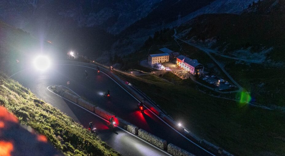 Stelvio Night, scalata in notturna, Trentino Alto Adige, Trafoi