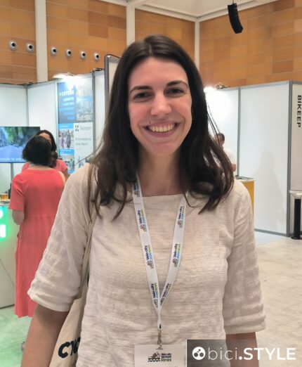 BYCS Bicycle Mayor, Michela Chamonal intervistata a Velo-city