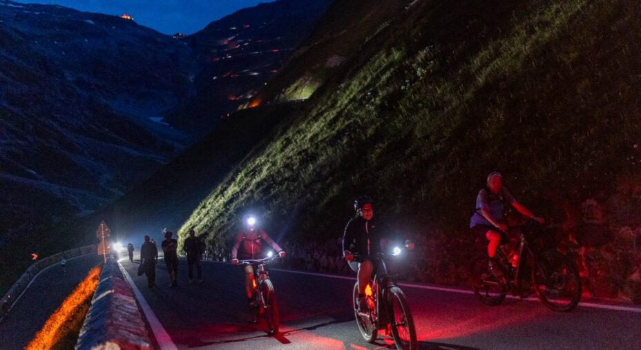 Stelvio Night, scalata in notturna, Trentino Alto Adige, Trafoi