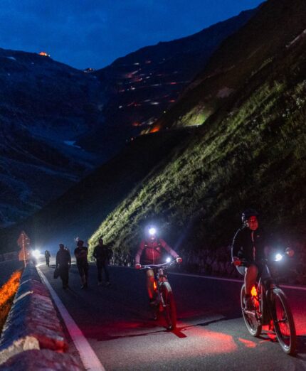 Stelvio Night, scalata in notturna, Trentino Alto Adige, Trafoi