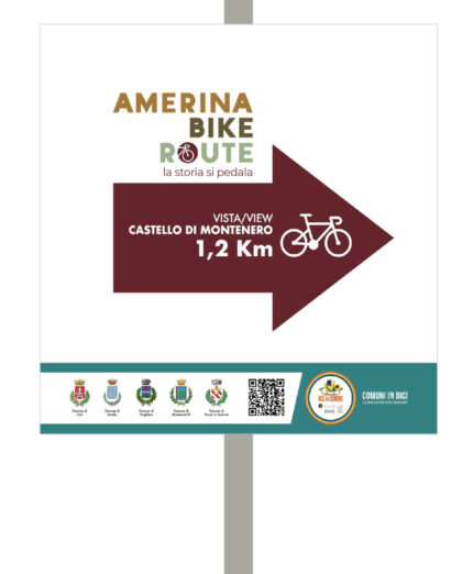 Amerina Bike Route, Umbria, da Todi ad Amelia, Bici in Comune