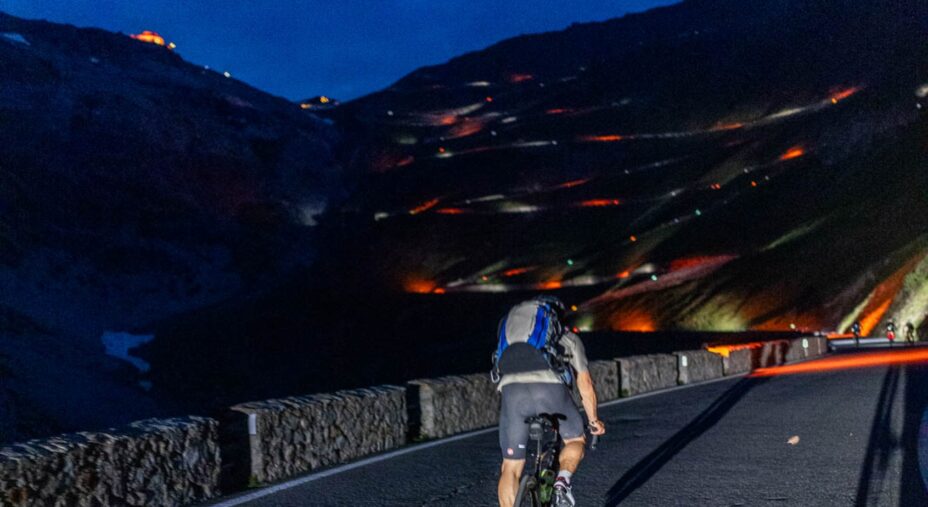 Stelvio Night, scalata in notturna, Trentino Alto Adige, Trafoi
