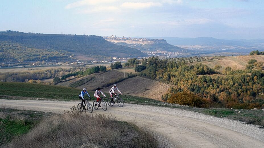 Bike in Umbria. Orvieto, Lago di Corbara e Monte Peglia, MTB