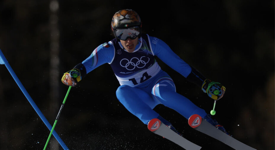 Il curriculum di Federica è impressionante: 2 ori olimpici e mondiali, 2 Coppe del mondo con 37 vittorie (foto FISI)