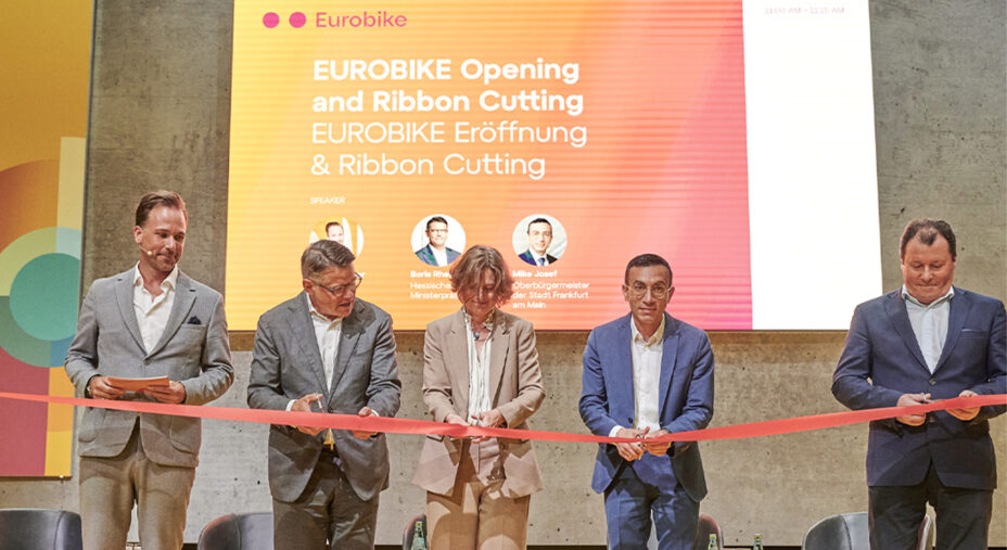 L'apertura di Eurobike 2026: l'edizione di quest'anno ha coinvolto circa 800 aziende di 44 Paesi