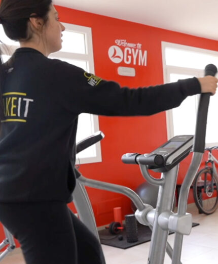 La palestra aziendale è uno dei punti di forza di Lombardo Bikes, a disposizione di tutti i suoi dipendenti