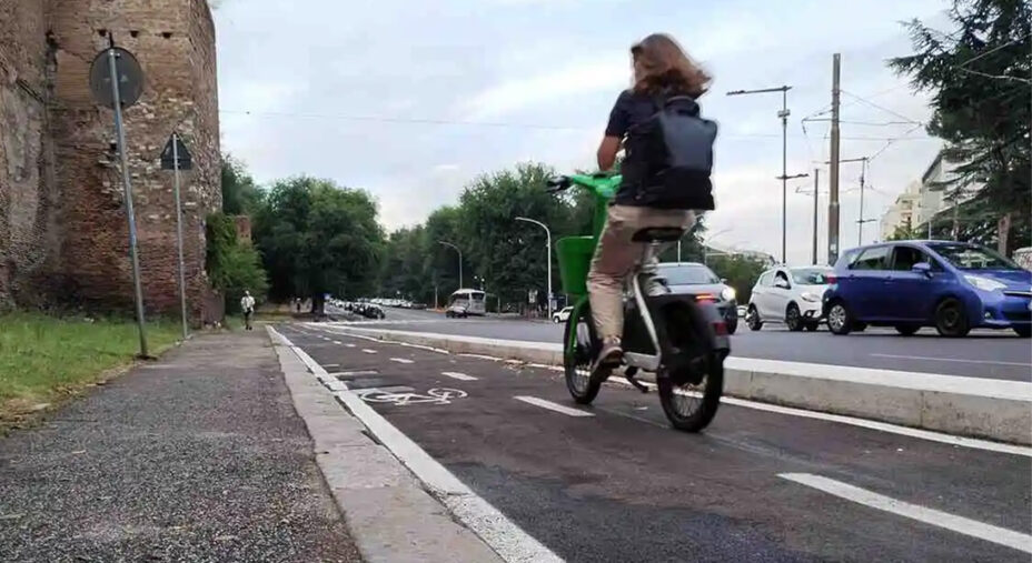 Alle Mura Aureliane una ciclabile speciale. Roma sta cambiando?
