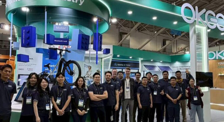 Il team di OKGO, azienda in grande espansione e promozione con idee nuove