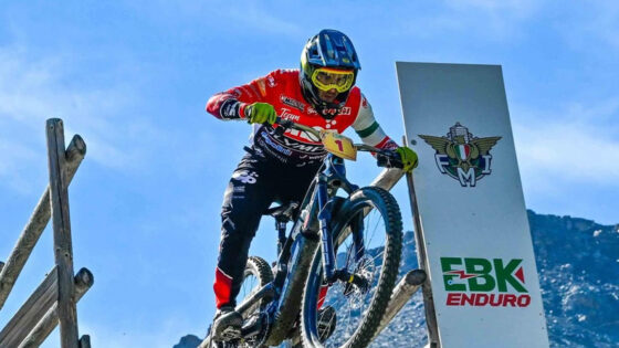 Filippo Colarusso iridato eBike Enduro su una Olympia Murdok
