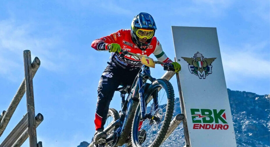 Filippo Colarusso iridato eBike Enduro su una Olympia Murdok