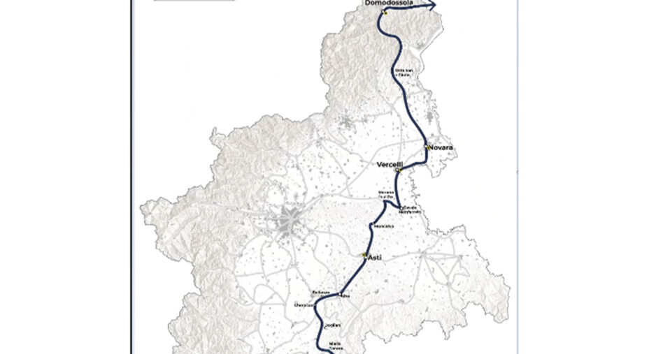 Il percorso de La Via del Mare parte da Locarno, ed entra in Piemonte a Domodossola scendendo verso la Liguria