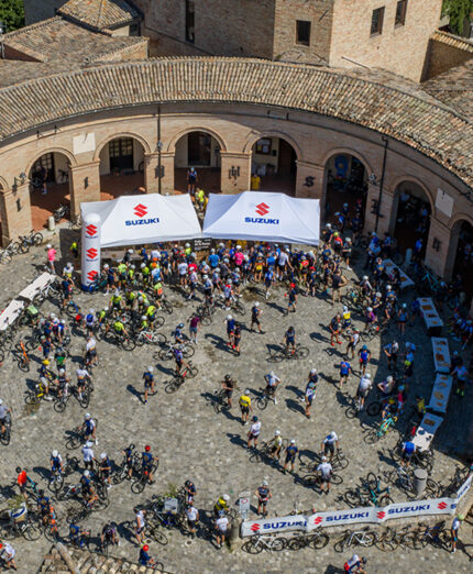 Un'autentica folla ha partecipato alla sesta edizione del Suzuki Bike Day con oltre 1.600 al via