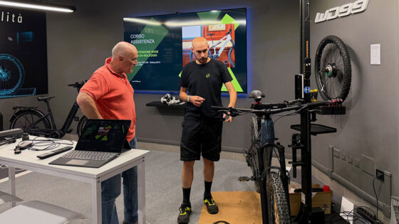 World Dimension: avviati i corsi nella nuova area E-bike Evolution
