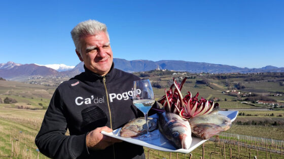 Marco Stocco, fratello di Alberto, è il referente per la cucina di Ca' del Poggio