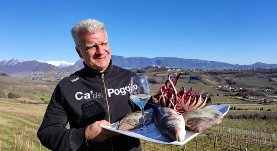 Marco Stocco, fratello di Alberto, è il referente per la cucina di Ca' del Poggio