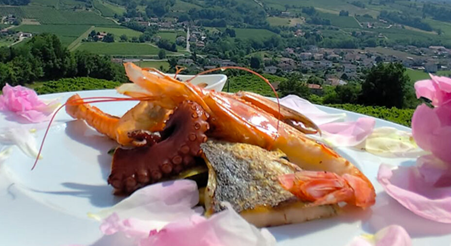 Il menù di Ca' del Poggio ha nel pesce il suo protagonista