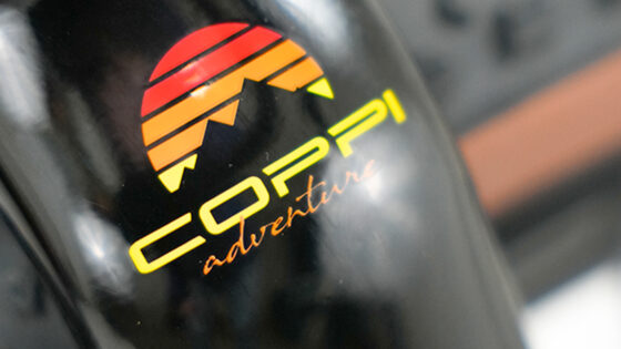 Il gravel interpretato da Coppi biciclette porta il nome Grantour GT1