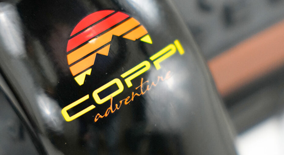 Il gravel interpretato da Coppi biciclette porta il nome Grantour GT1