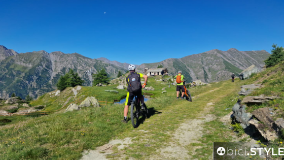 Upslowtour, discesa verso Conca del Prà