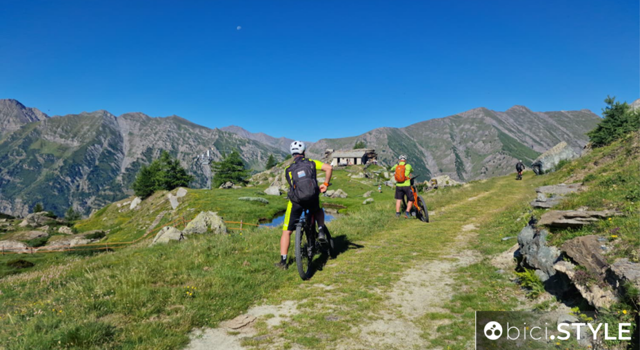 Upslowtour, discesa verso Conca del Prà