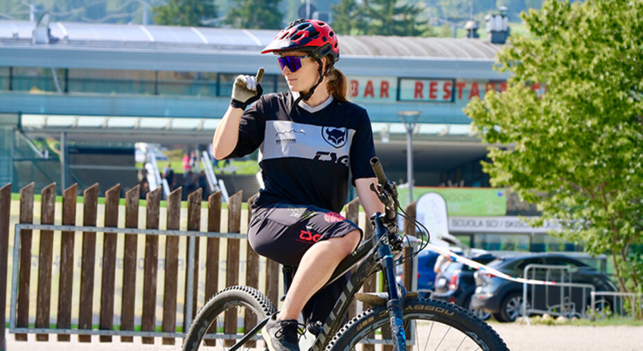 Marion Leitner è bike guide e responsabile della Bike School