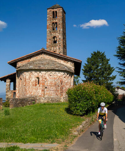 Il Canavese è un'area poco frequentata, ma splendida per pedalare in tranquillità (foto Luca Costanzo)