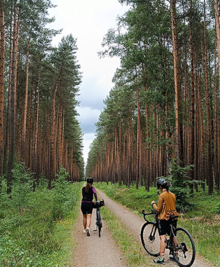 La Riserva Naturale di Stepnica ha fondo sterrato e scorrevole